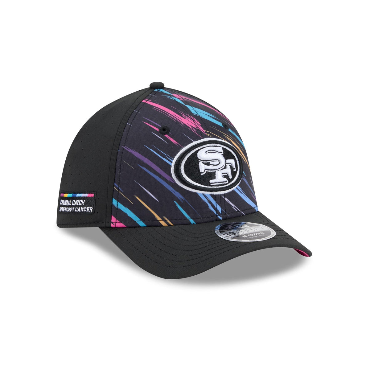 San Francisco 49ers 2026 Crucial Catch 39THIRTY M-Crown Stretch Fit Hat