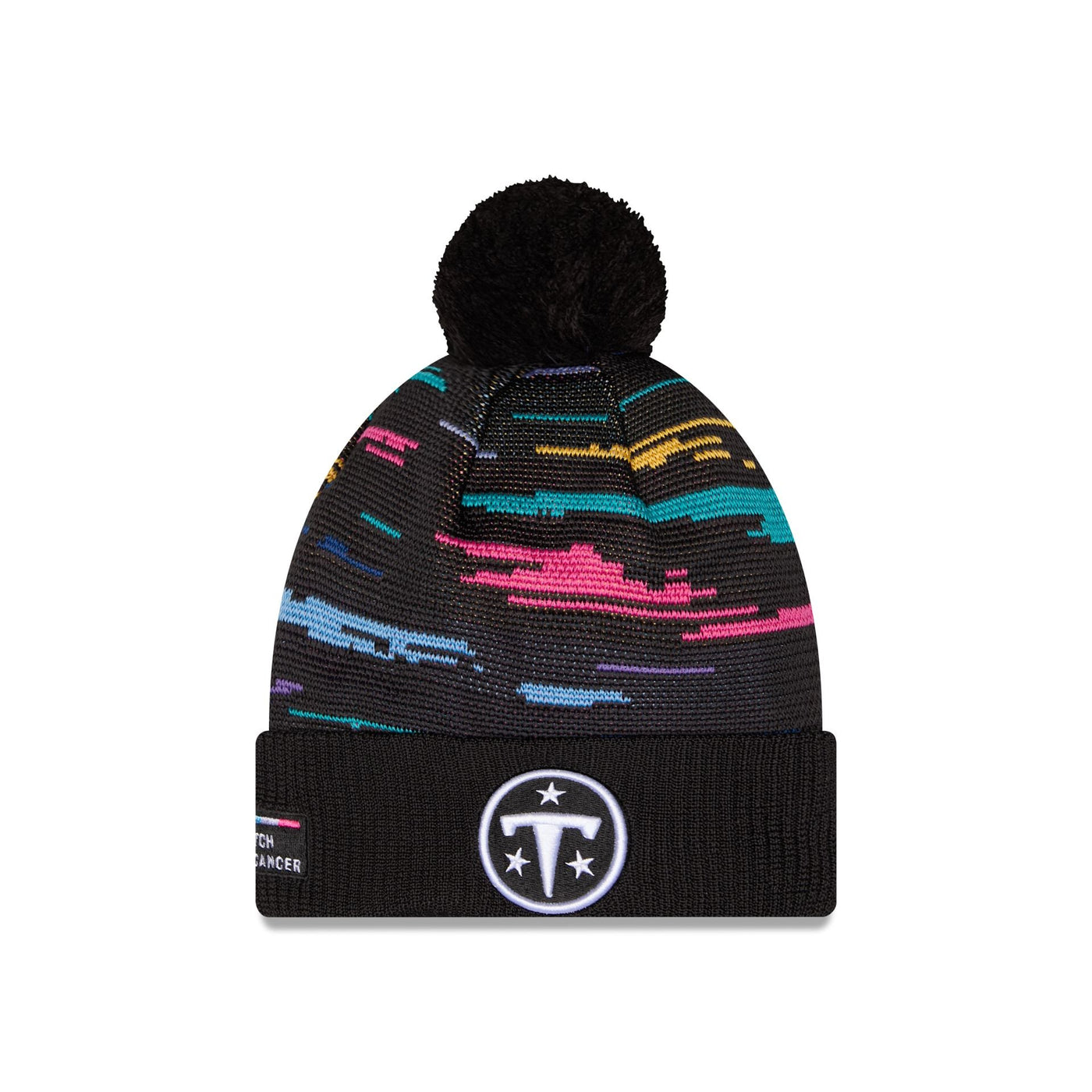 Tennessee Titans 2026 Crucial Catch Pom Knit Hat