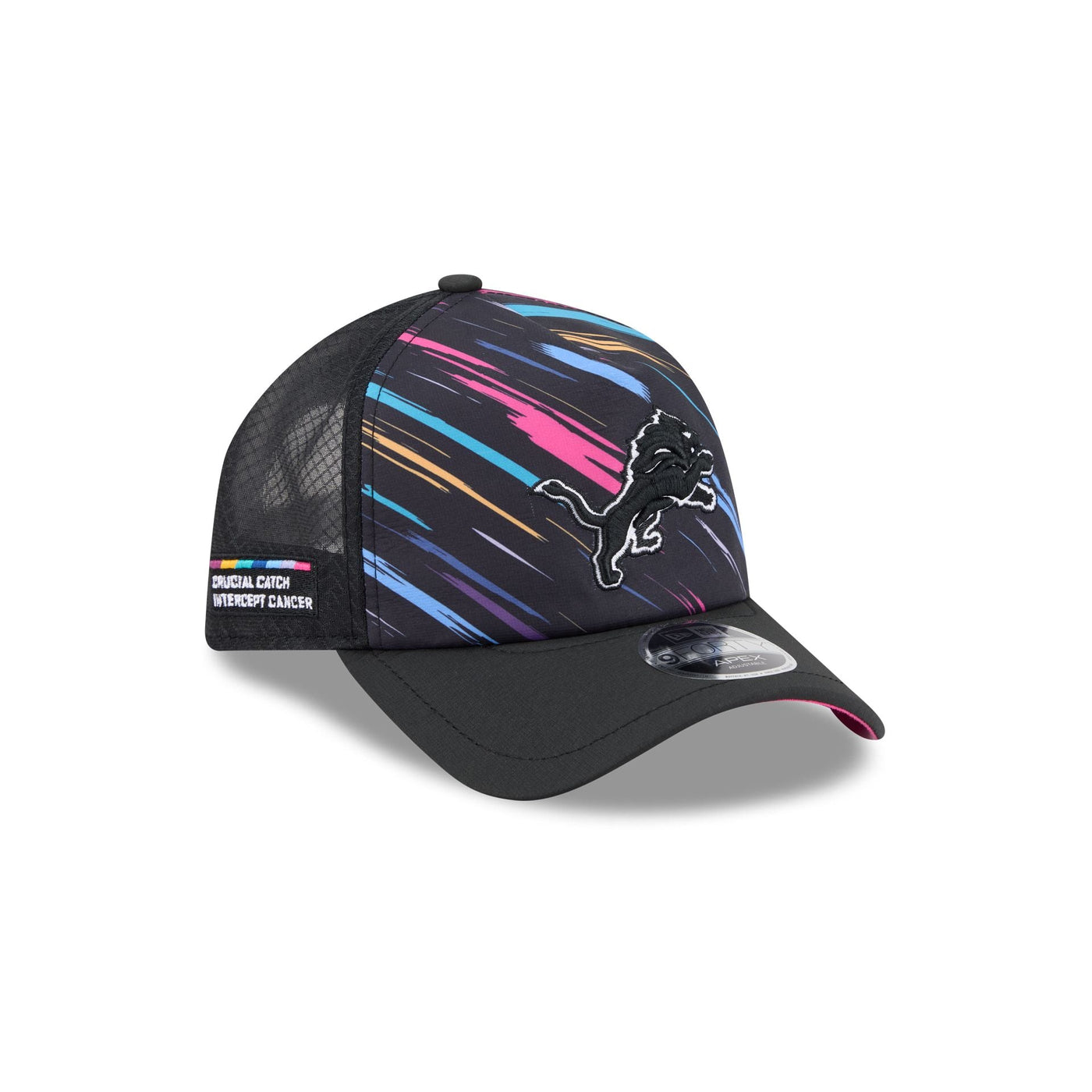 Detroit Lions 2026 Crucial Catch 9FORTY APEX Snapback Hat