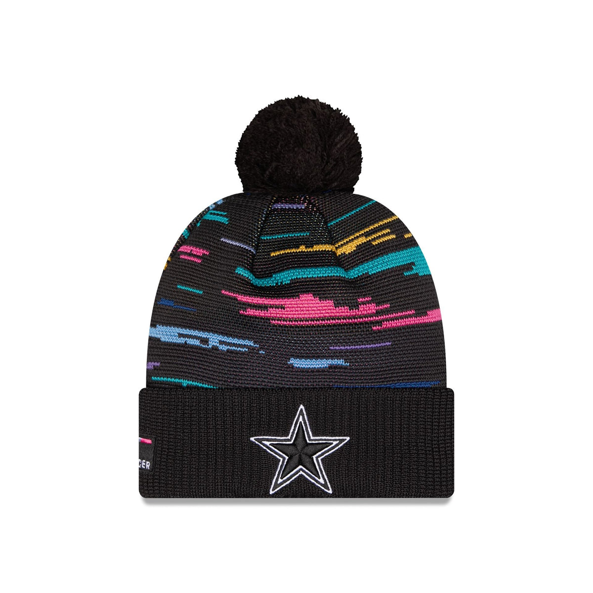 Dallas Cowboys 2026 Crucial Catch Kids Pom Knit Hat