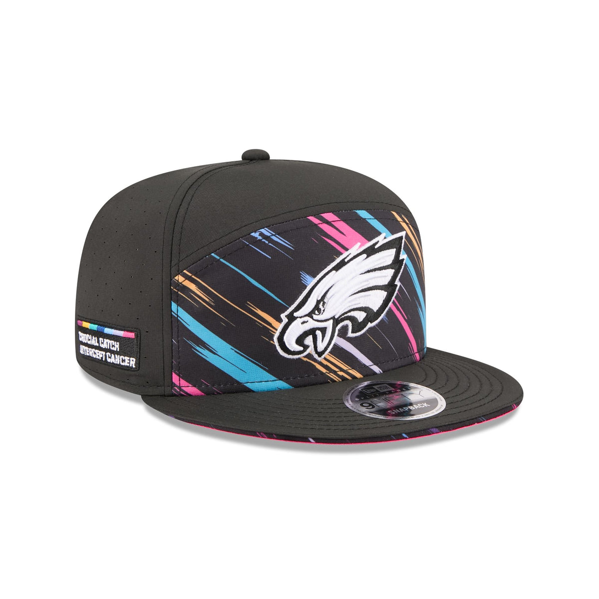 Philadelphia Eagles 2026 Crucial Catch Split Panel 9FIFTY Snapback Hat