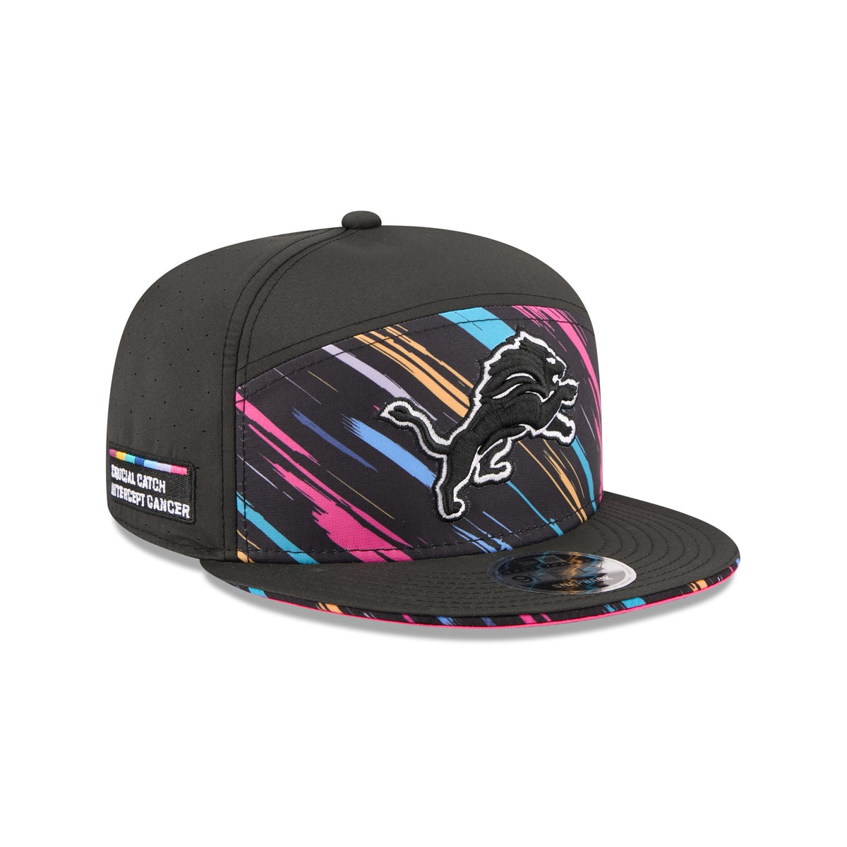 Detroit Lions 2026 Crucial Catch Split Panel 9FIFTY Snapback Hat