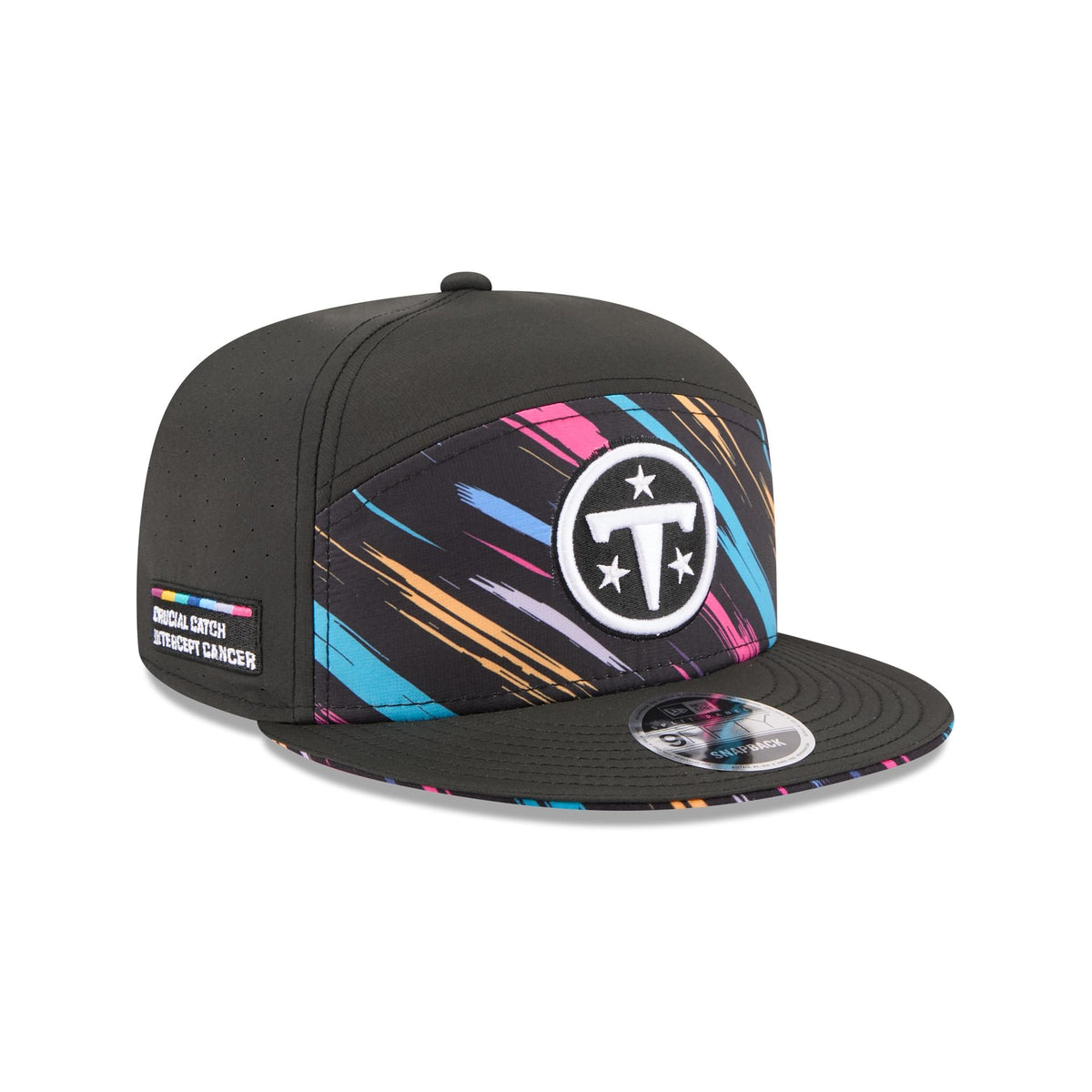 Tennessee Titans 2026 Crucial Catch Split Panel 9FIFTY Snapback Hat
