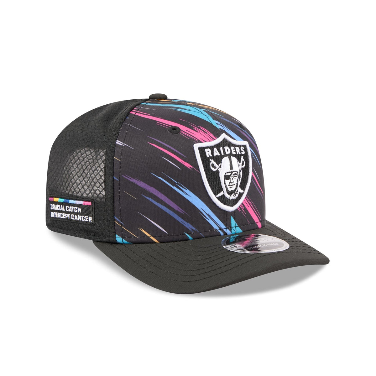 Las Vegas Raiders 2026 Crucial Catch 9SEVENTY Trucker Hat