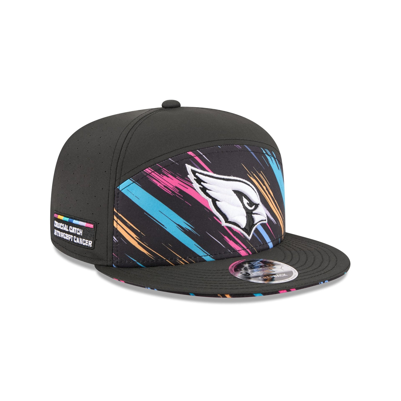 Arizona Cardinals 2026 Crucial Catch Split Panel 9FIFTY Snapback Hat
