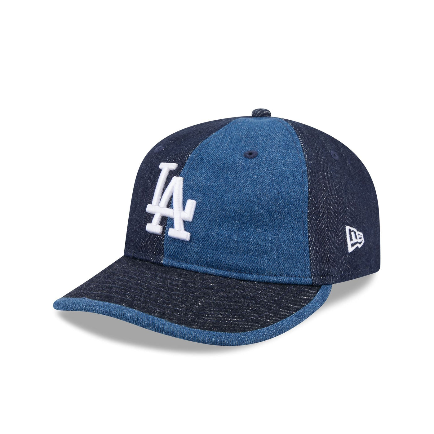 Los Angeles Dodgers Multi-Panel Denim Retro Crown 59FIFTY Fitted Hat