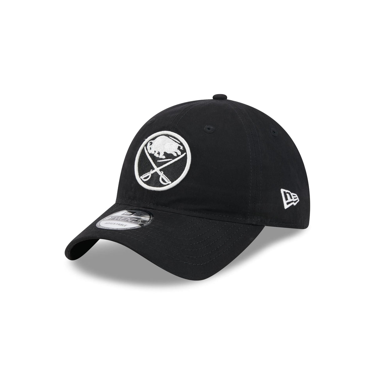 Buffalo Sabres Nylon Black 9TWENTY Adjustable Hat