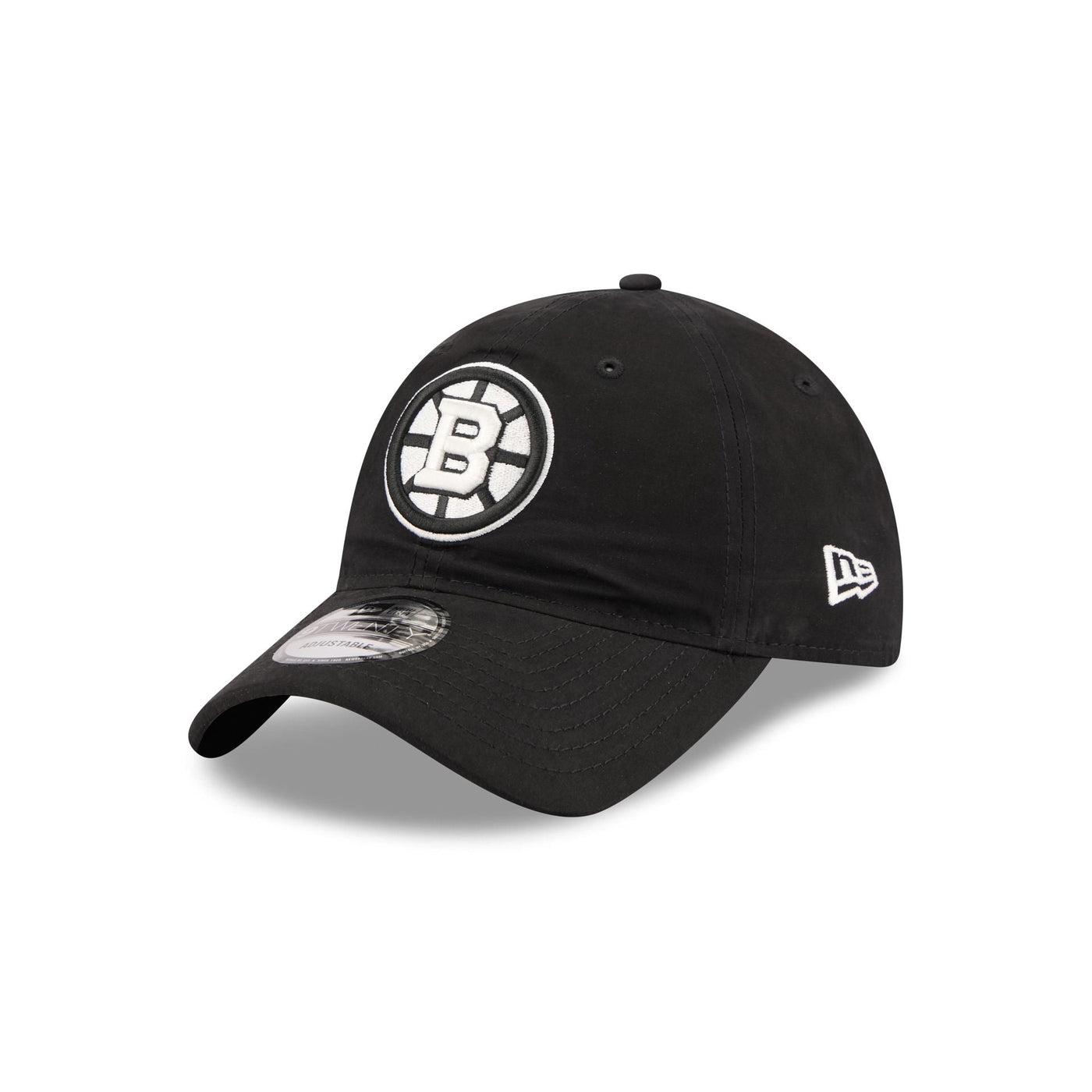 Boston Bruins Nylon Black 9TWENTY Adjustable Hat