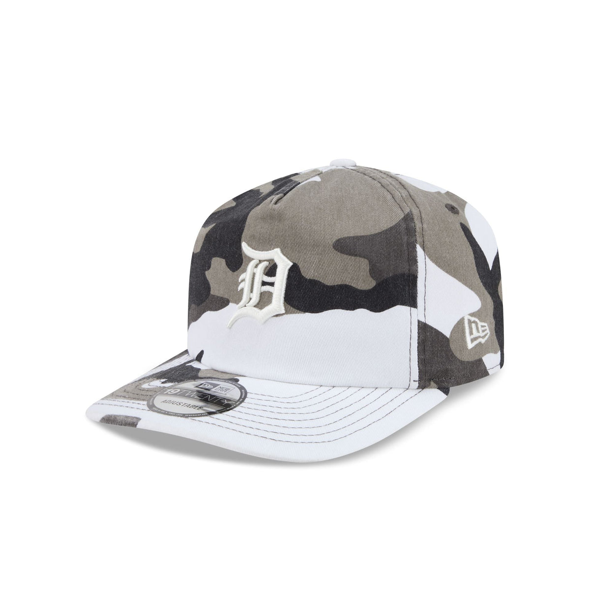 Detroit Tigers Washed Nylon Camo 19TWENTY Adjustable Hat