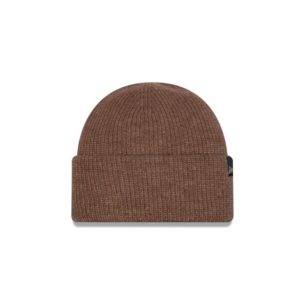 New Era Cap Woolen Tan Short Cuff Knit Beanie Hat