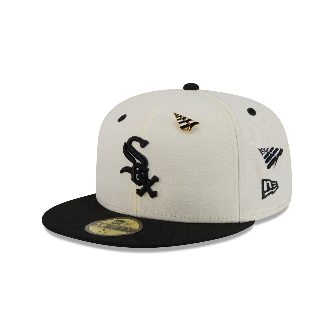 Paper Planes x Chicago White Sox Chrome White 59FIFTY Fitted Hat