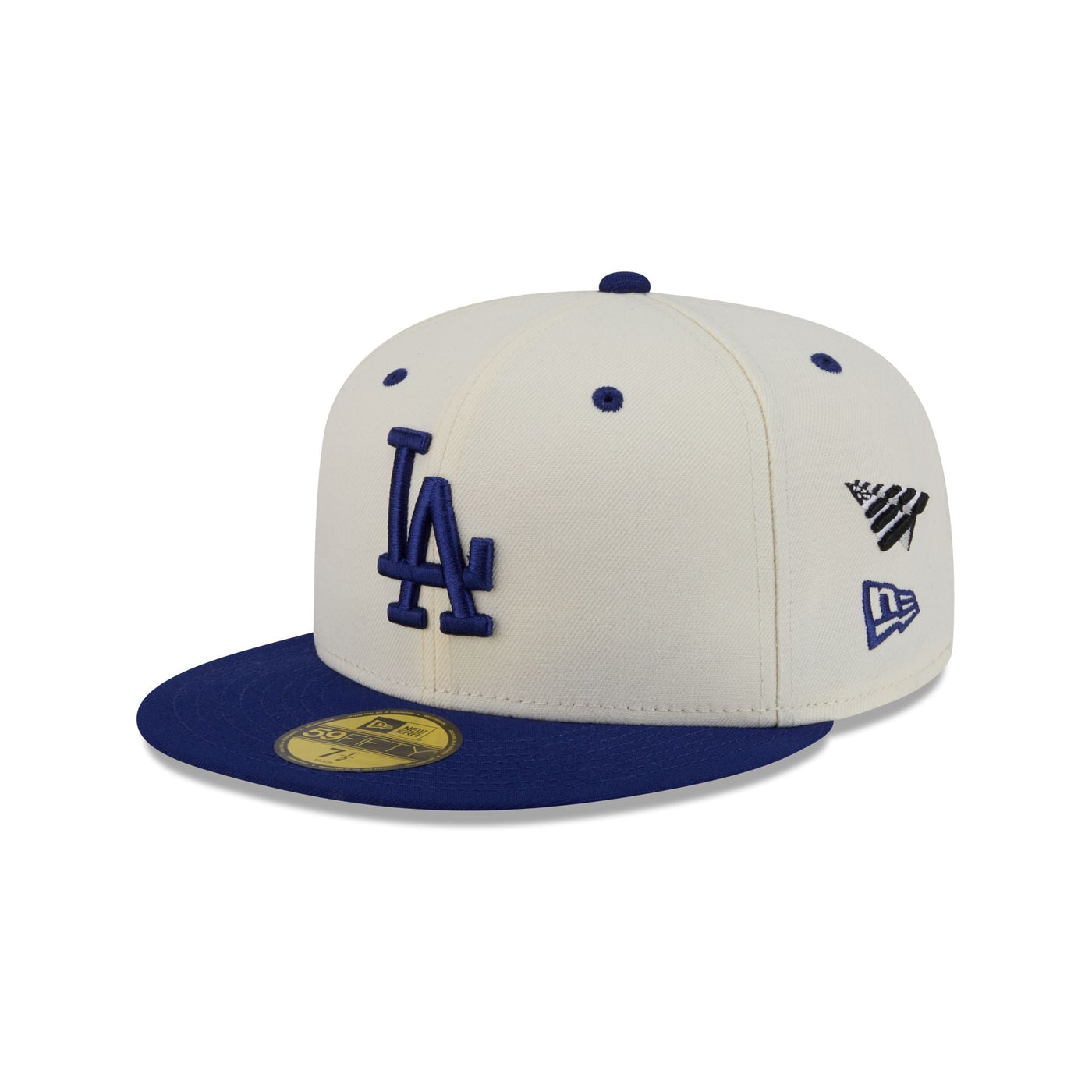 Paper Planes x Los Angeles Dodgers Chrome White 59FIFTY Fitted Hat