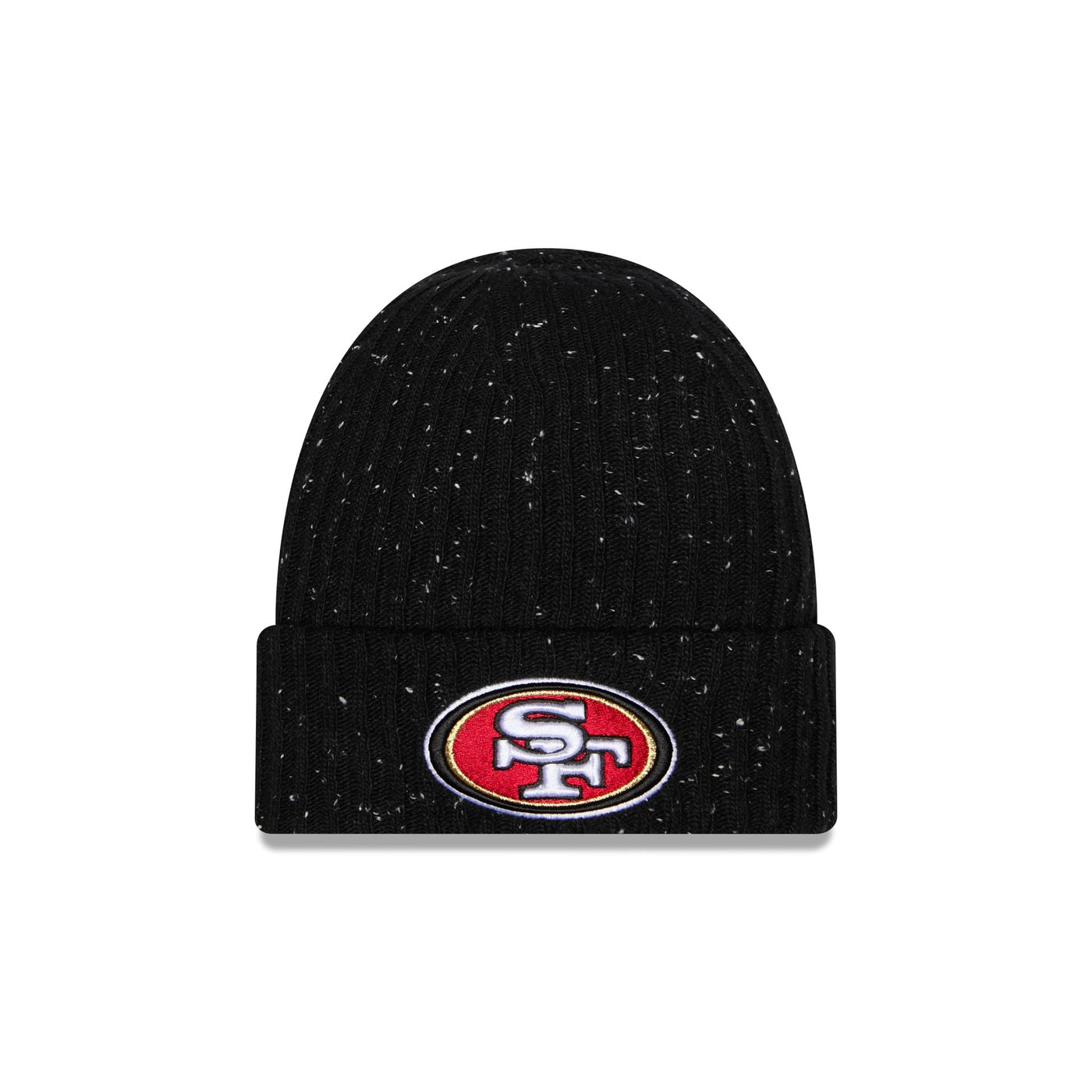 San Francisco 49ers Speckled Cuff Knit Beanie Hat