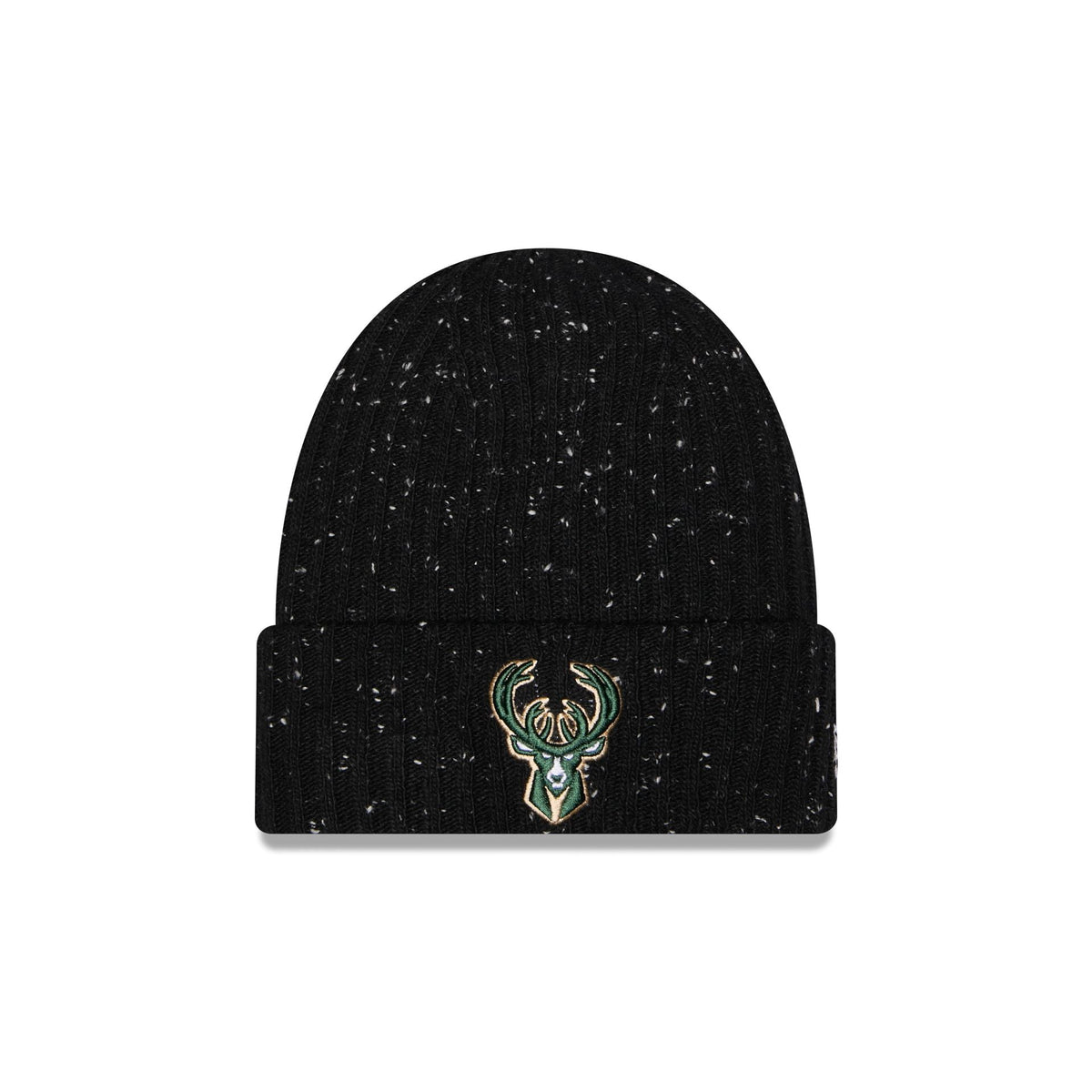 Milwaukee Bucks Speckled Cuff Knit Beanie Hat