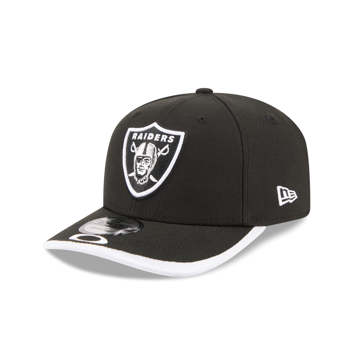 Oakley x Las Vegas Raiders Visor 9SEVENTY Stretch-Snap Hat