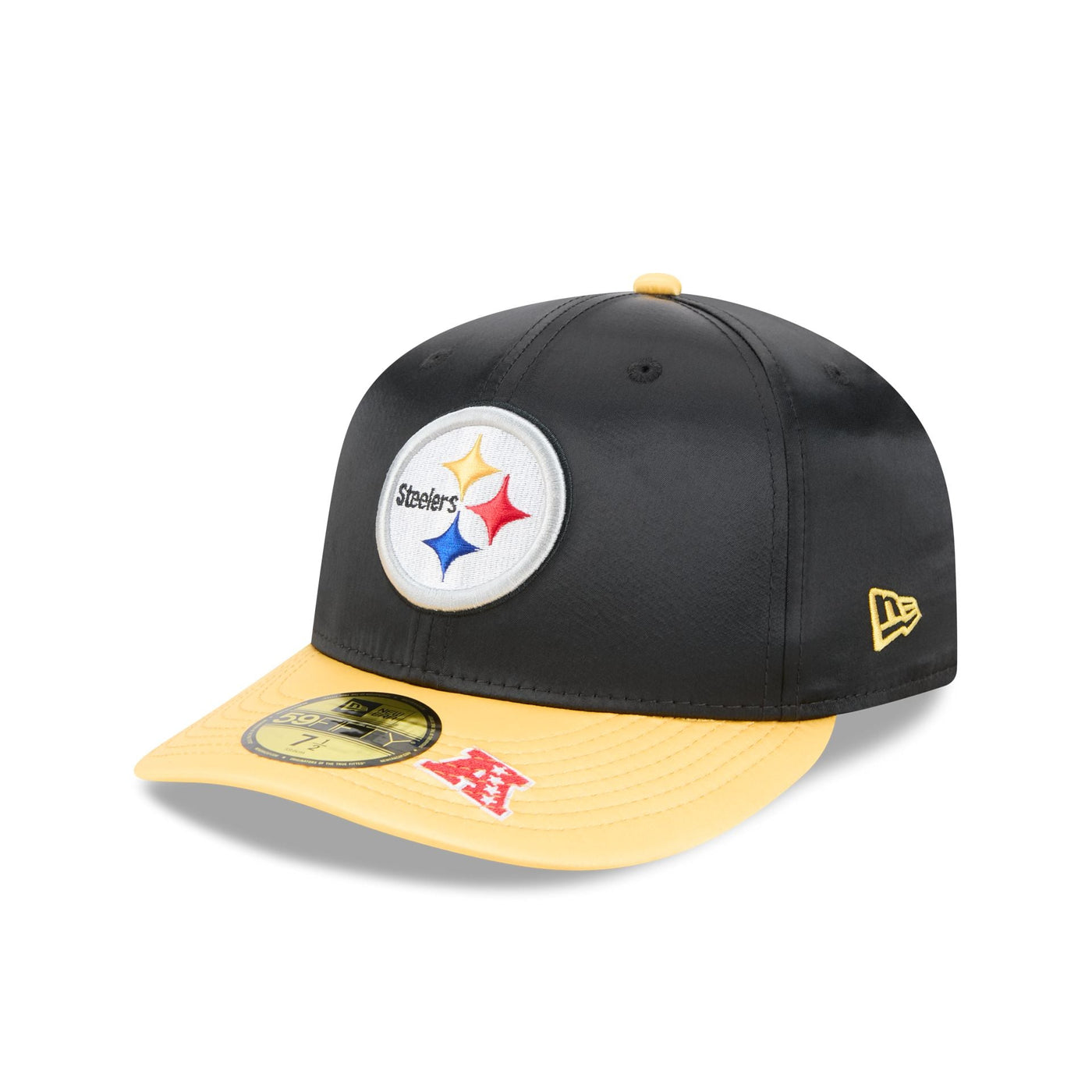 Just Caps Satin Pittsburgh Steelers 59FIFTY Fitted Hat