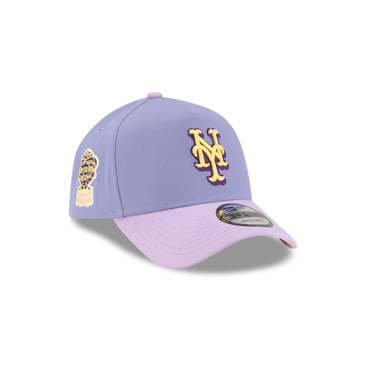 New York Mets Lavender Pink 9FORTY A-Frame Snapback Hat