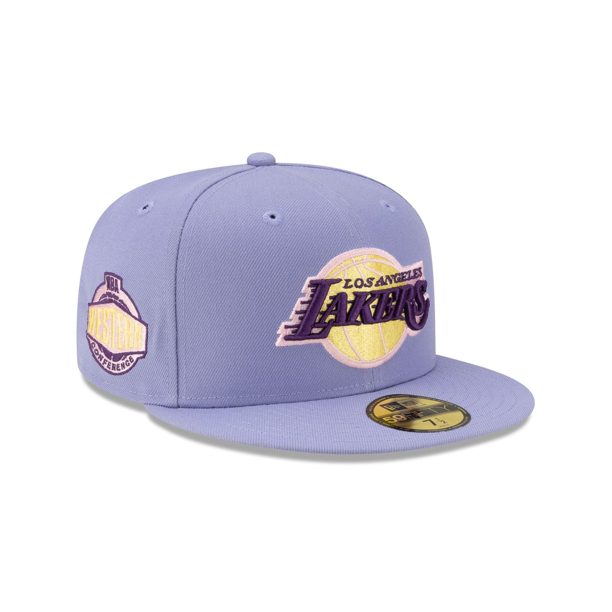 Los Angeles Lakers Lavender Pack 59FIFTY Fitted Hat