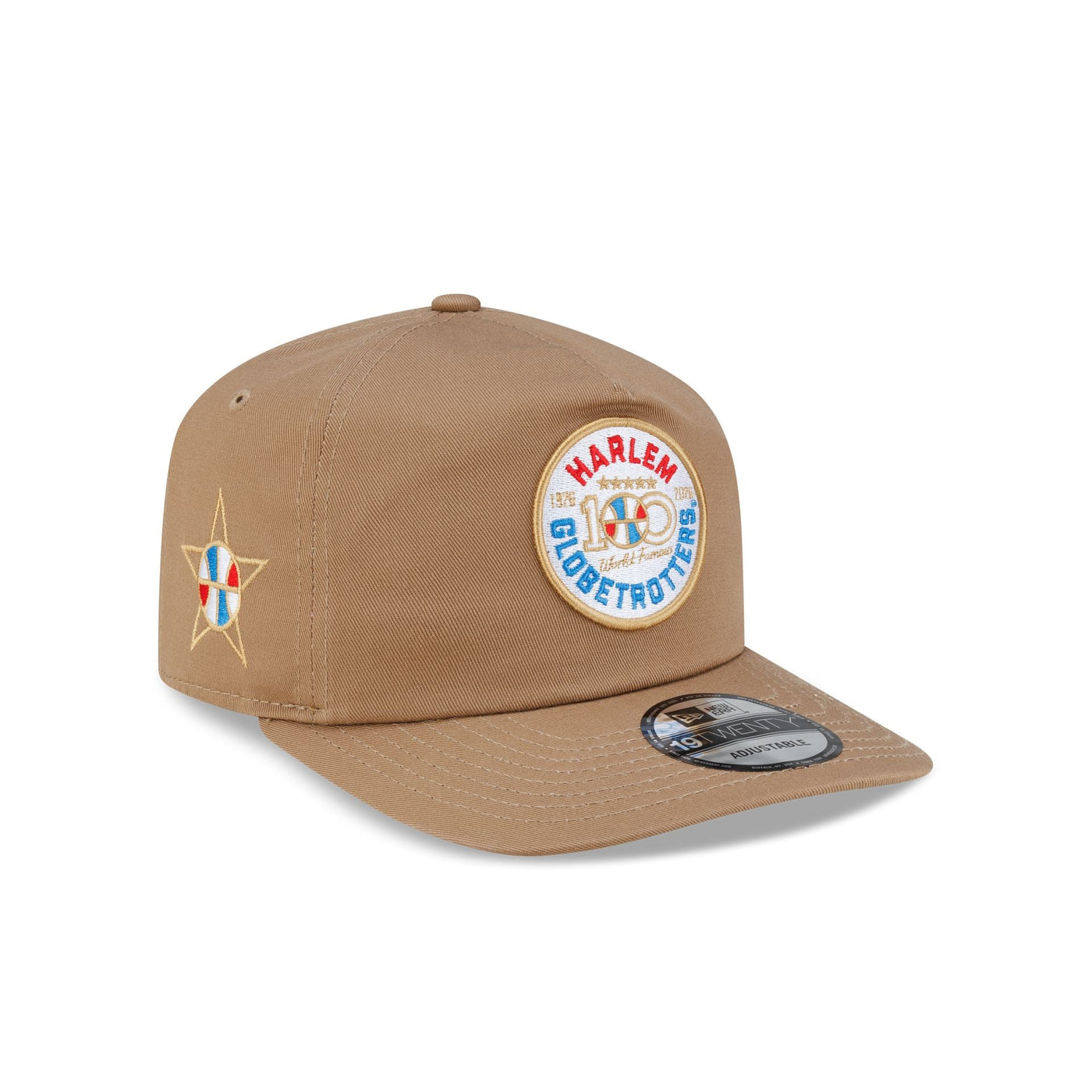 Harlem Globetrotters 100th Anniversary Khaki 19TWENTY Adjustable Hat