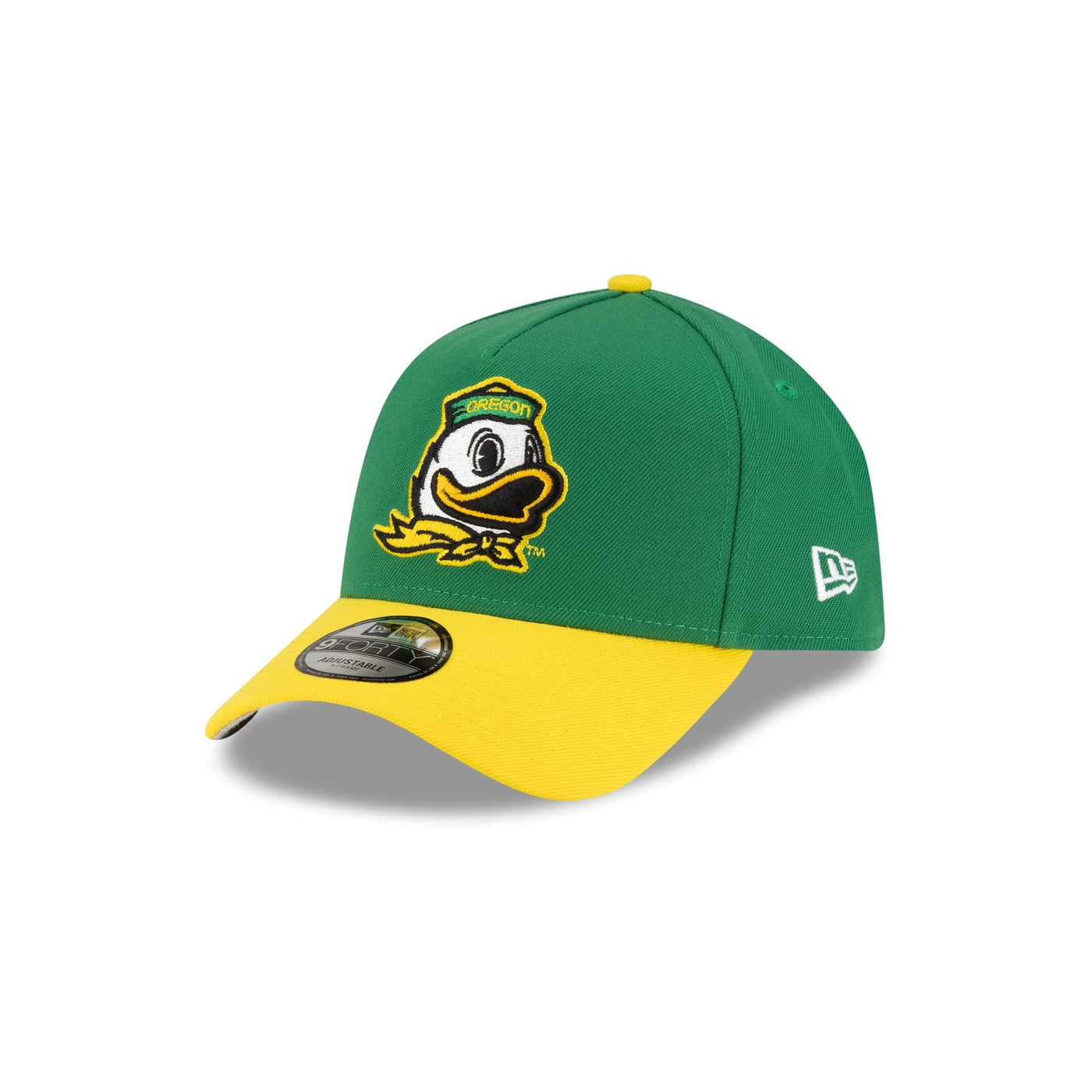 Oregon Ducks Two Tone 9FORTY A-Frame Snapback Hat