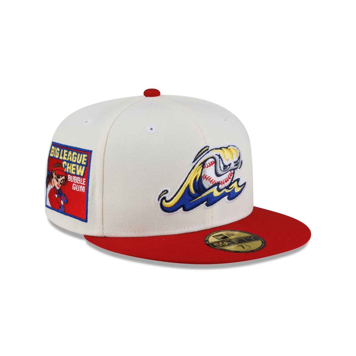 Big League Chew® x West Michigan Whitecaps Slammin' Strawberry™ 59FIFTY Fitted Hat