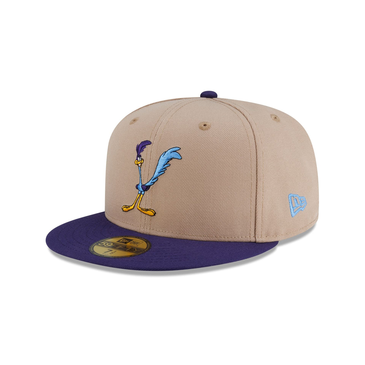 Looney Tunes Road Runner Camel 59FIFTY Fitted Hat