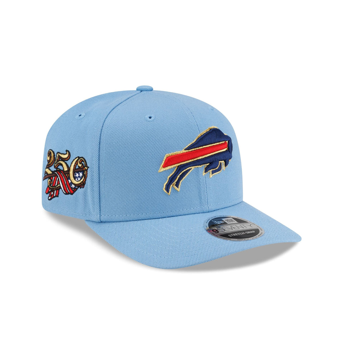 Buffalo Bills Red, White & Blue 9SEVENTY Stretch-Snap Hat