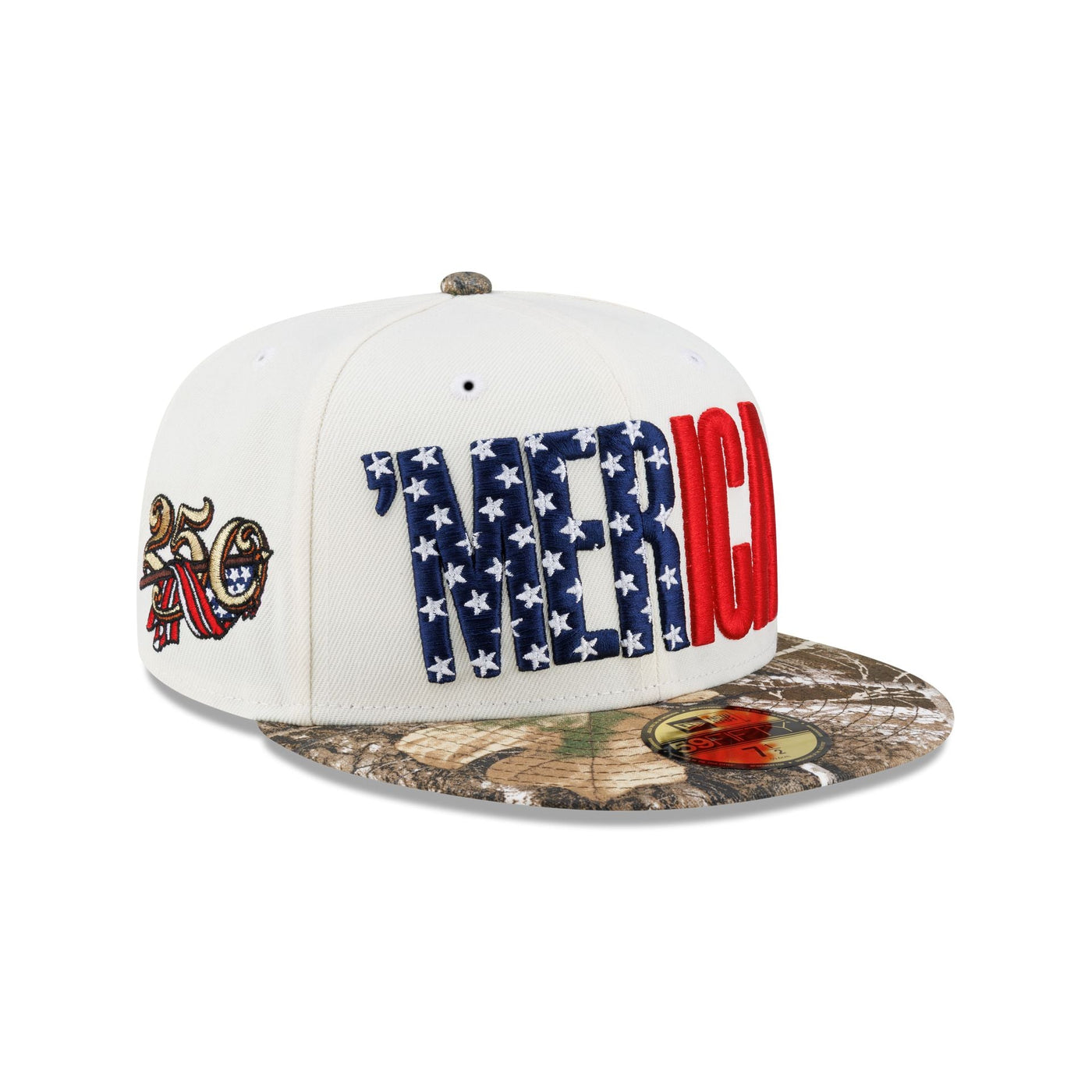 New Era Cap 'Merica Chrome White 59FIFTY Fitted Hat