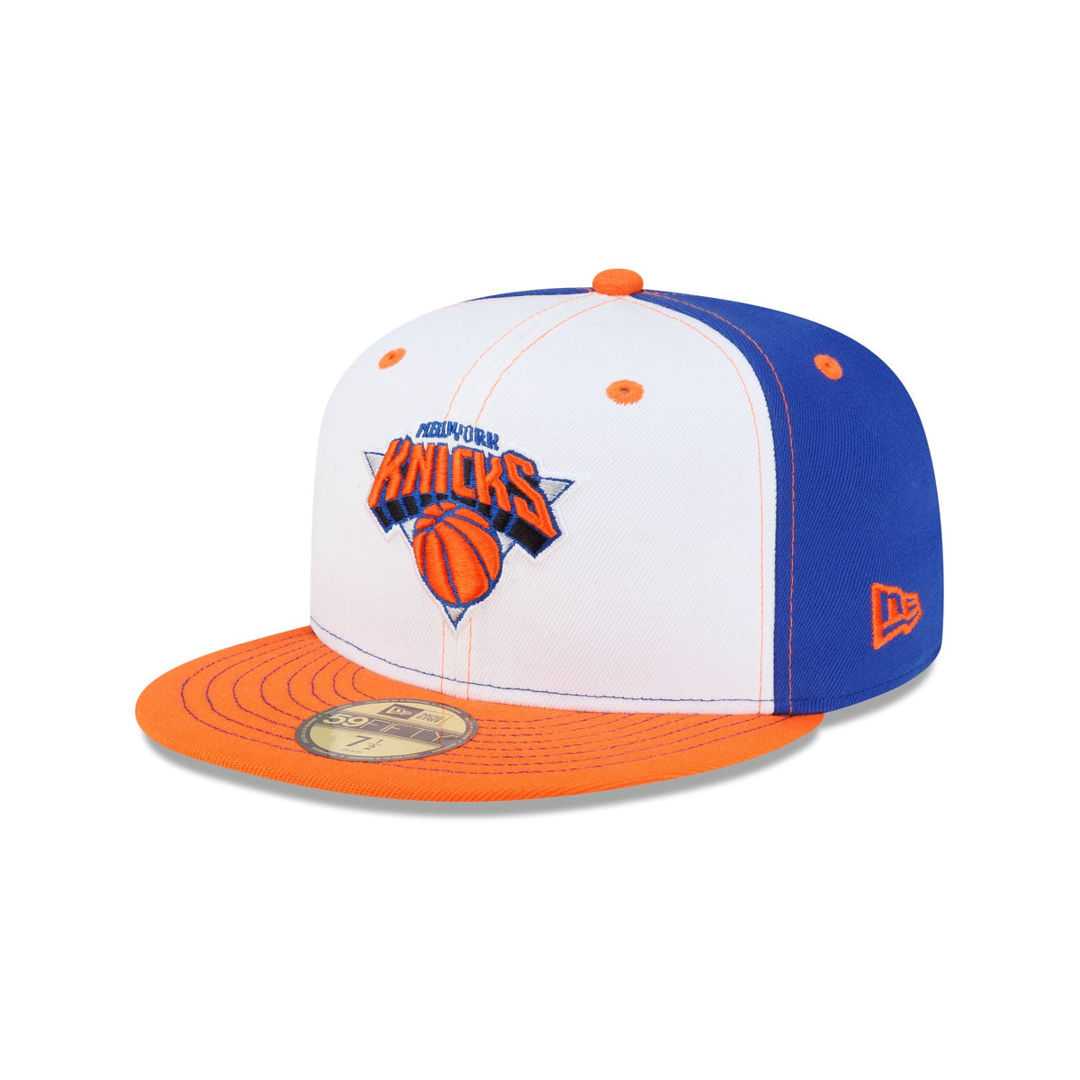 New York Knicks Hardwood Classics 2000s White Stitch 59FIFTY Fitted Hat
