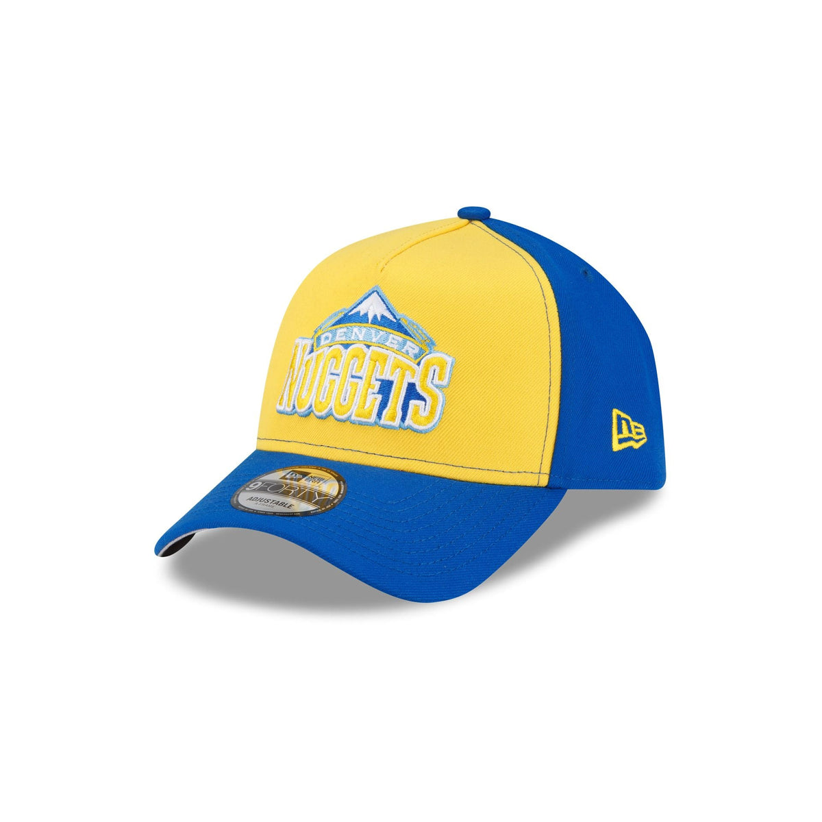 Denver Nuggets Hardwood Classics 2000s 9FORTY A-Frame Snapback Hat