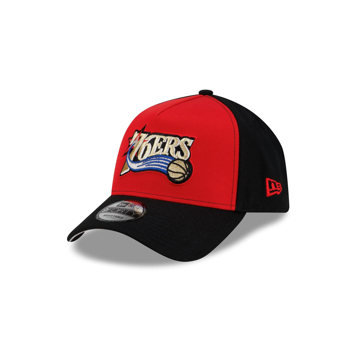 Philadelphia 76ers Hardwood Classics 2000s 9FORTY A-Frame Snapback Hat