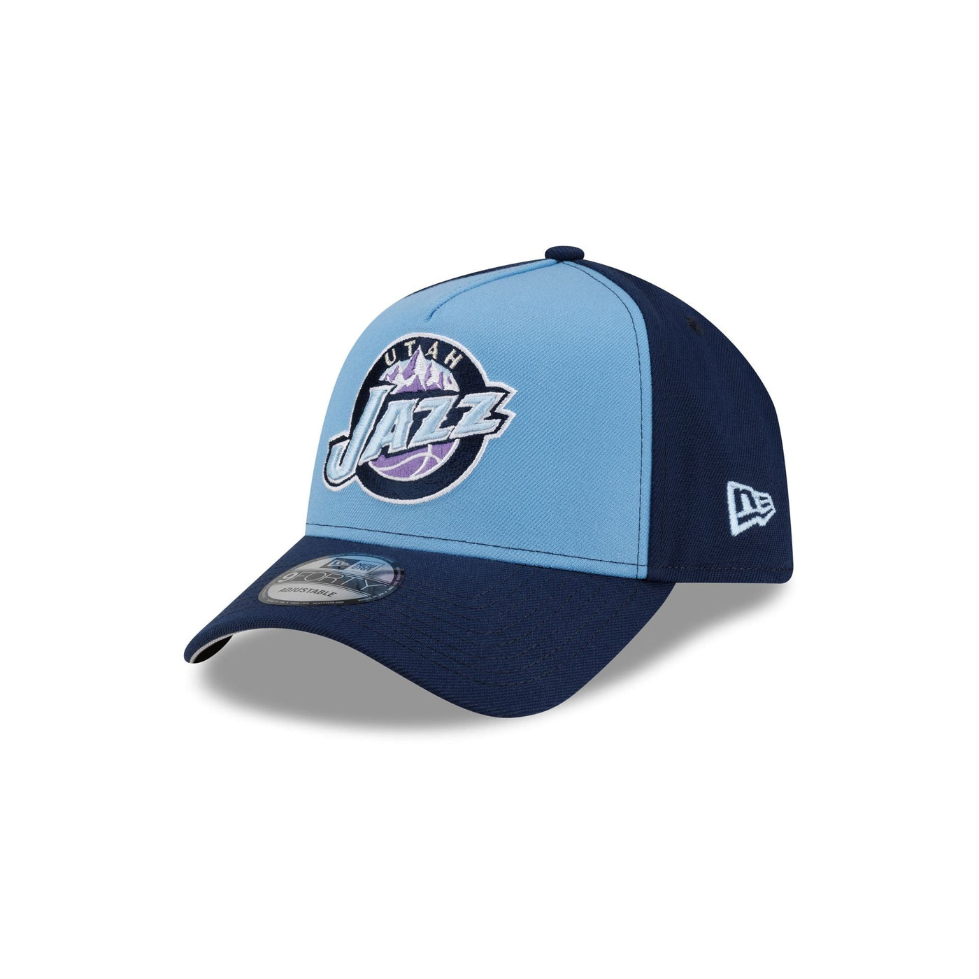 Utah Jazz Hardwood Classics 2000s 9FORTY A-Frame Snapback Hat