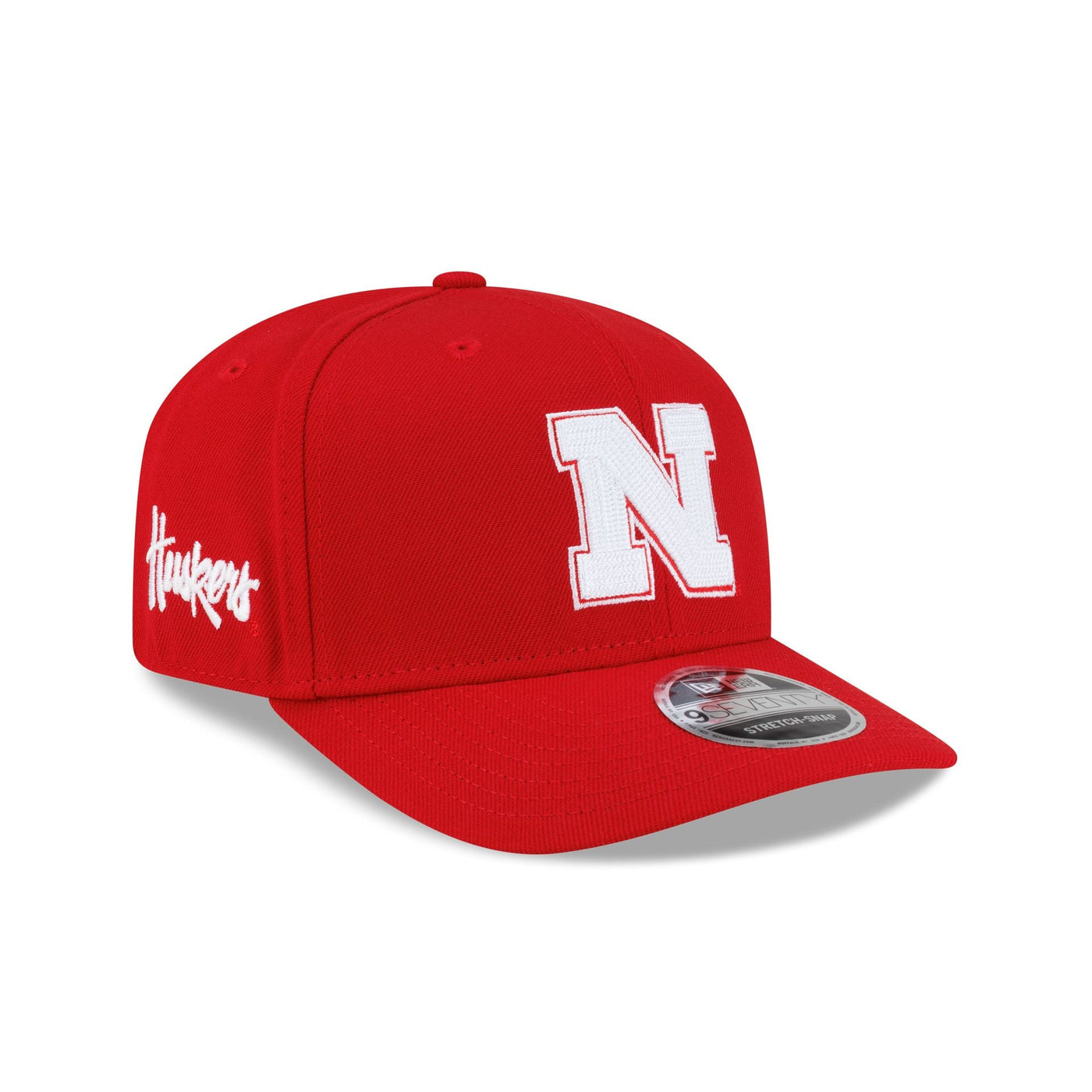 Nebraska Cornhuskers Chainstitch Logo 9SEVENTY Stretch-Snap Hat