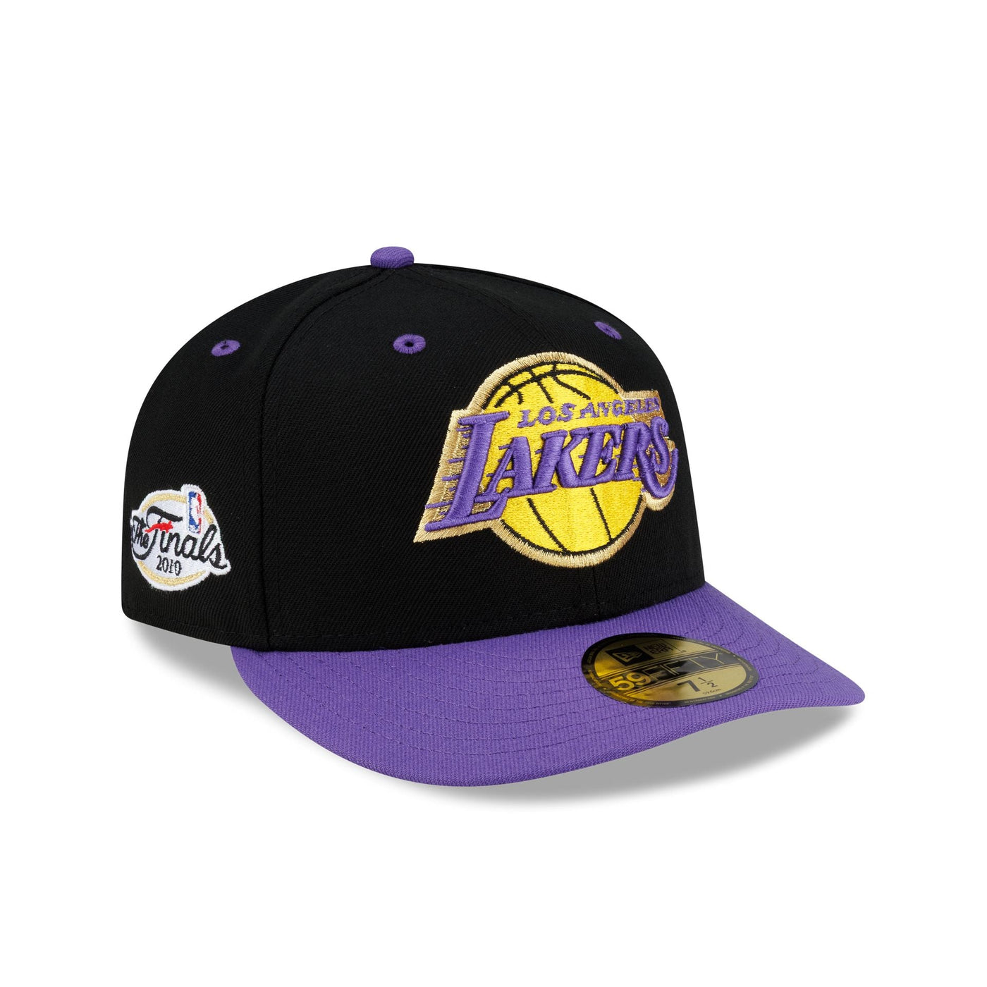 Los Angeles Lakers 2010 Finals Black & Gold 59FIFTY Fitted Hat