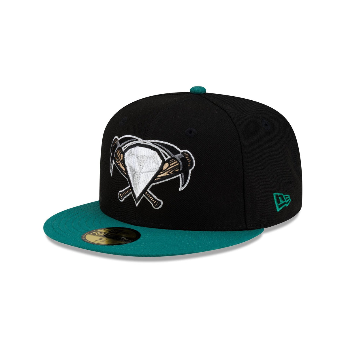 West Tenn Diamond Jaxx Hometown Black Green 59FIFTY Fitted Hat
