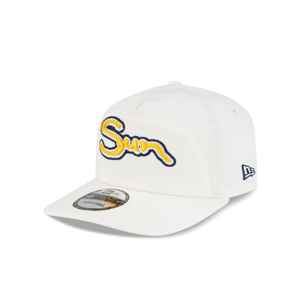 Connecticut Sun Court Origins Chrome White 19TWENTY Snapback Hat