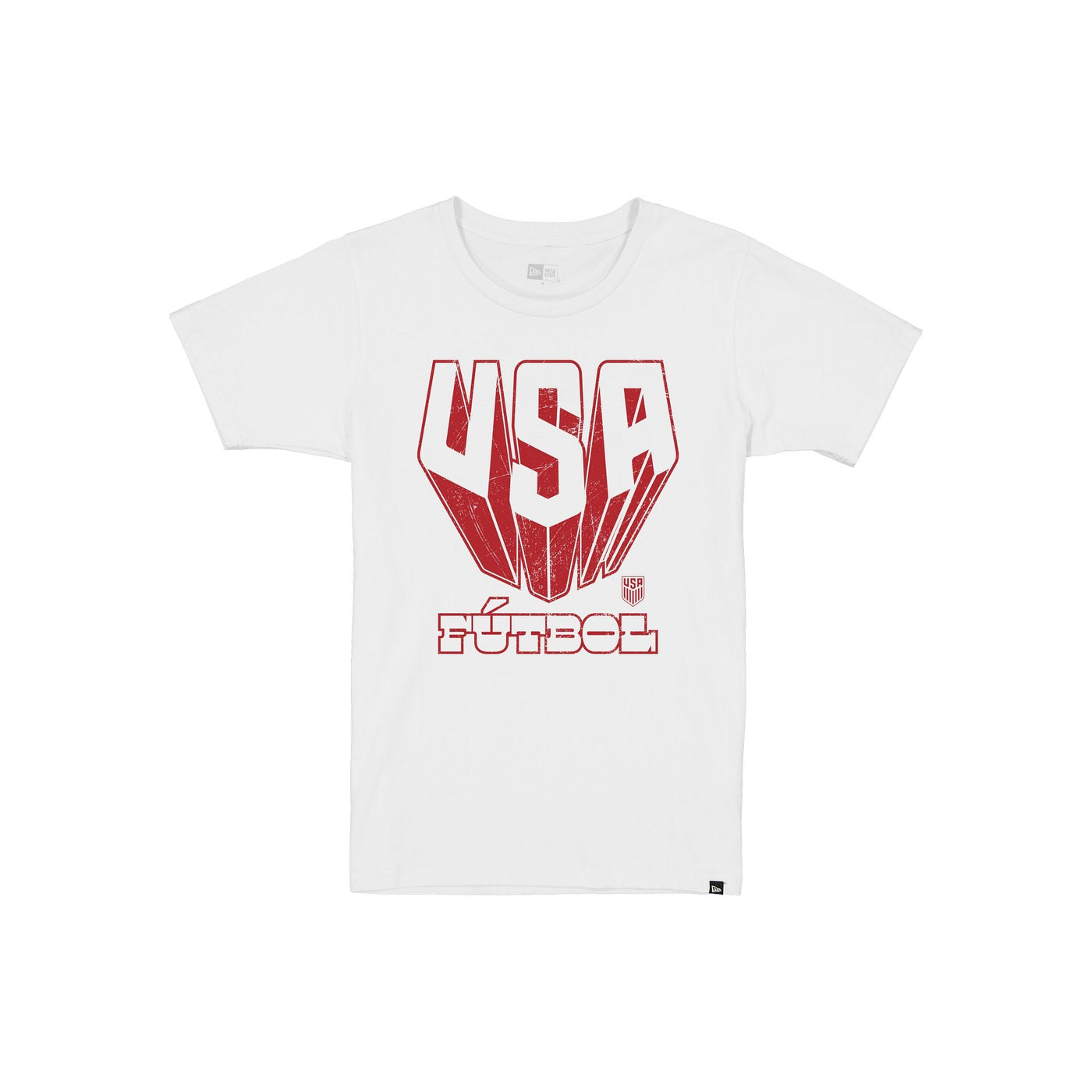 U.S. Soccer Men's National Team Fútbol Women's White T-Shirt
