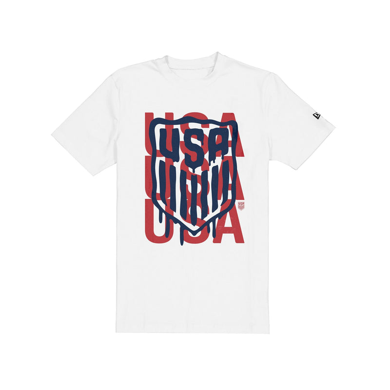 U.S. Soccer Men's National Team Drip White T-Shirt