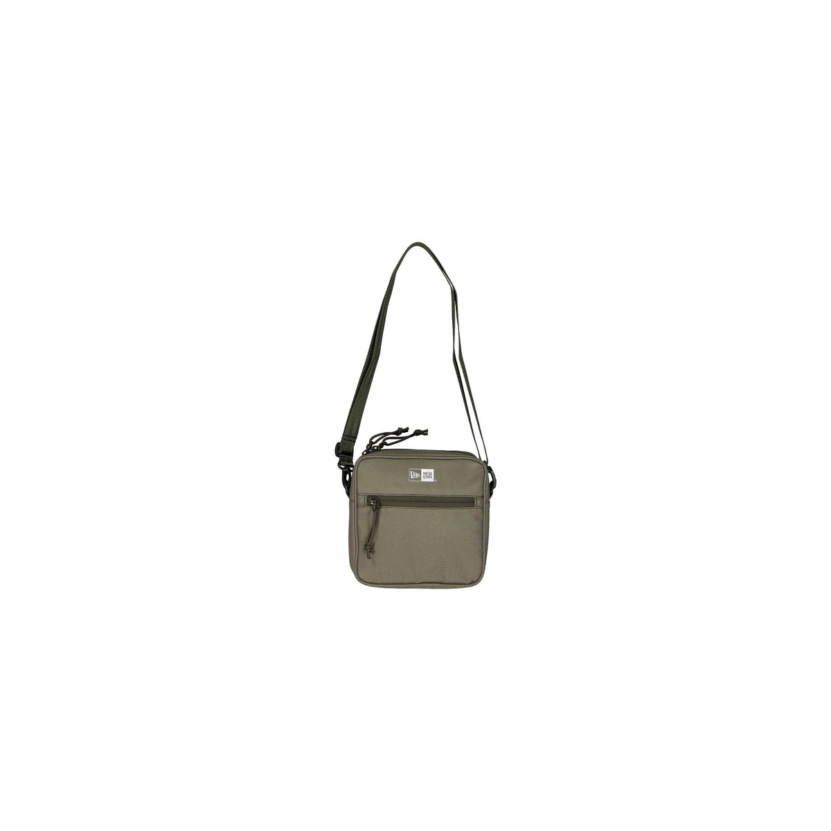 New Era Cap Olive Green Square Crossbody Pouch