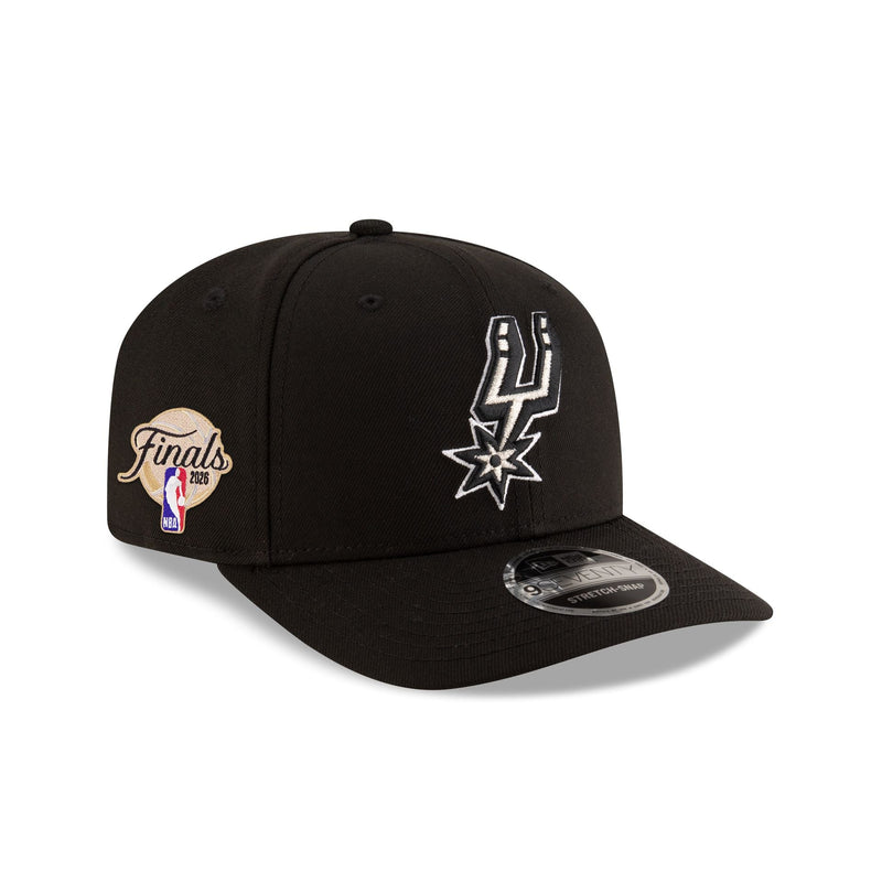 San Antonio Spurs 2026 Finals Participation Sidepatch 9SEVENTY Stretch-Snap Hat