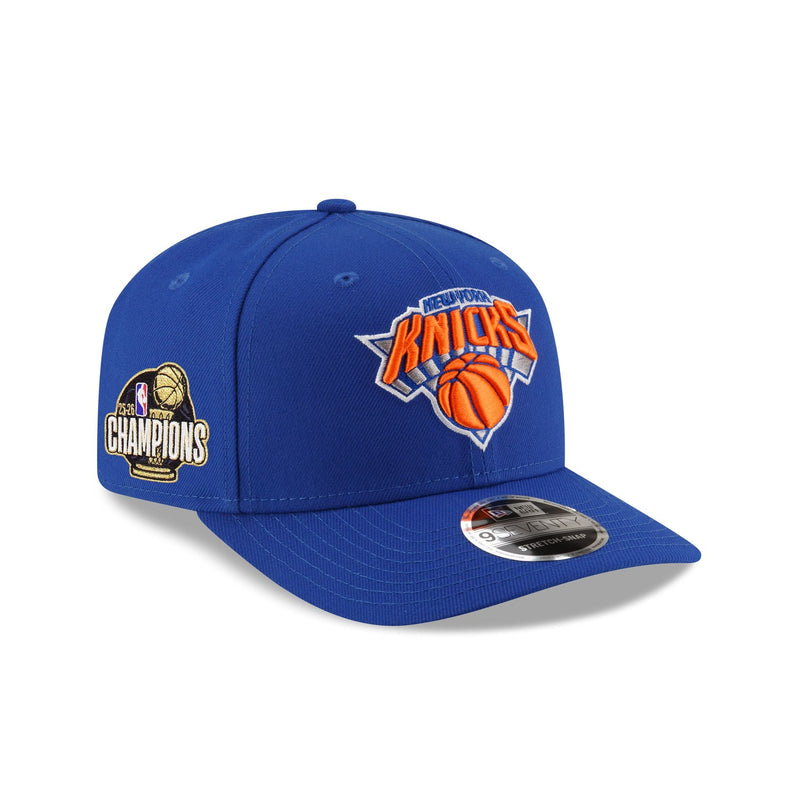New York Knicks 2026 Champions Sidepatch 9SEVENTY Stretch-Snap Hat