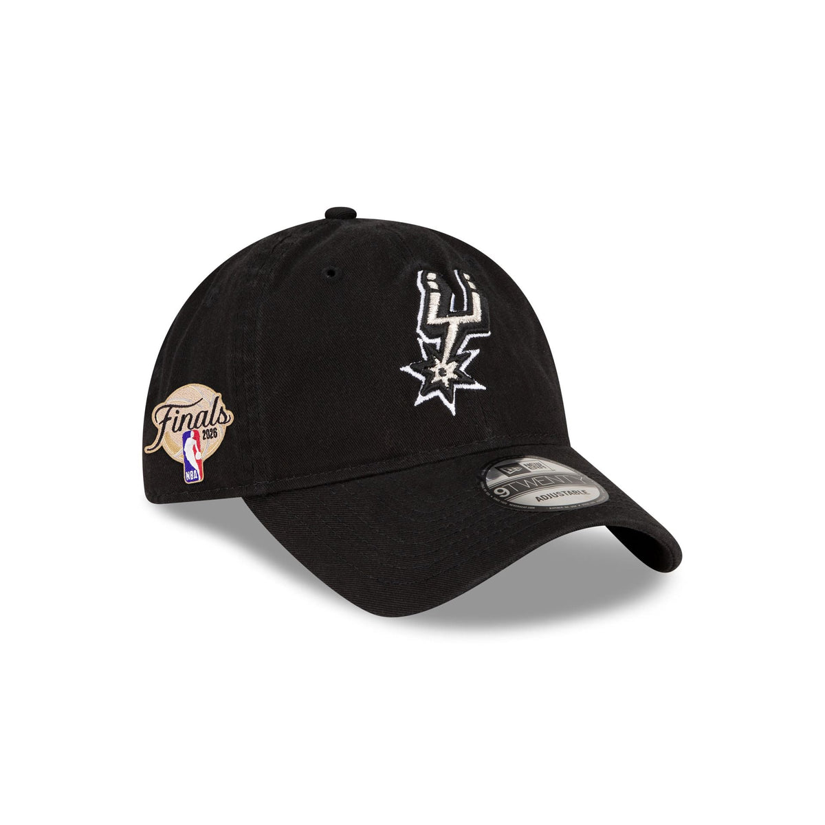 San Antonio Spurs 2026 Finals Participation Sidepatch 9TWENTY Adjustable Hat
