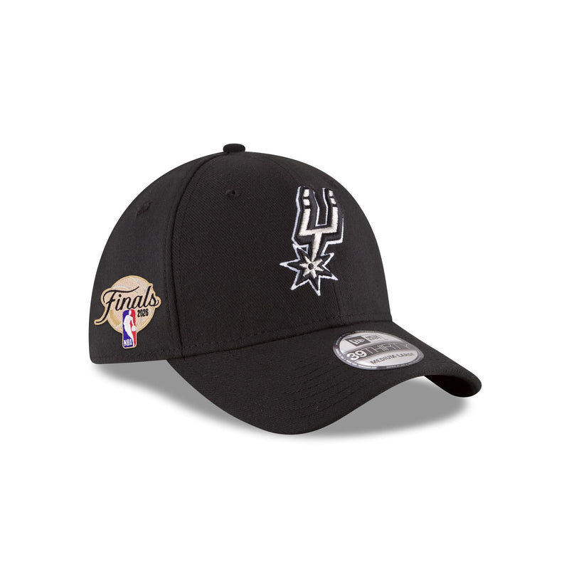 San Antonio Spurs 2026 Finals Participation Sidepatch 39THIRTY Stretch Fit Hat