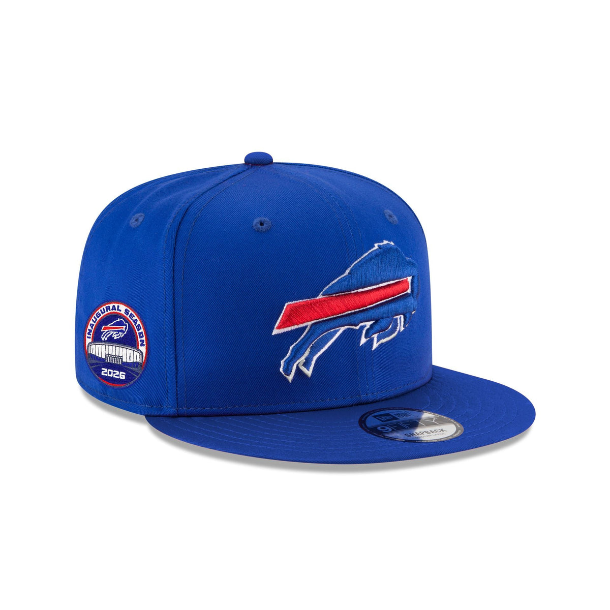 Buffalo Bills 2026 Highmark Stadium Inaugural Season Sidepatch 9FIFTY Snapback Hat