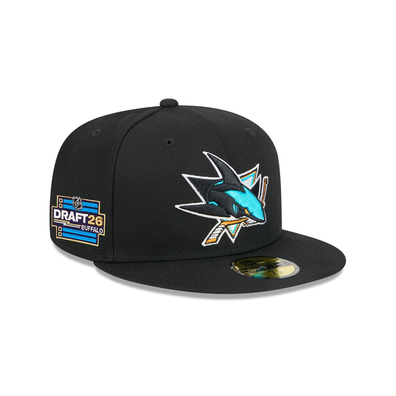 San Jose Sharks 2026 Draft 59FIFTY Fitted Hat