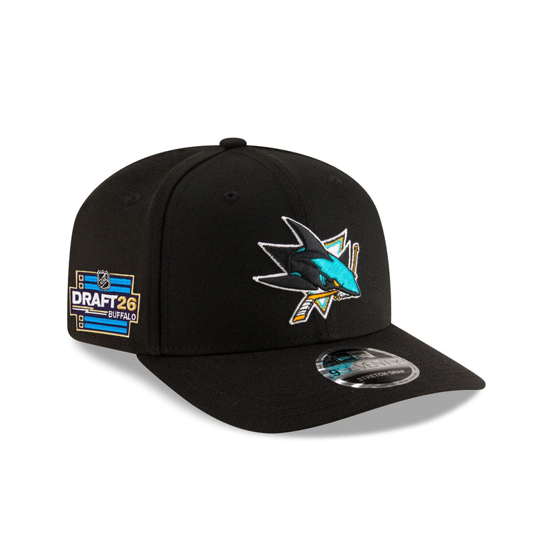 San Jose Sharks 2026 Draft 9SEVENTY Stretch-Snap Hat