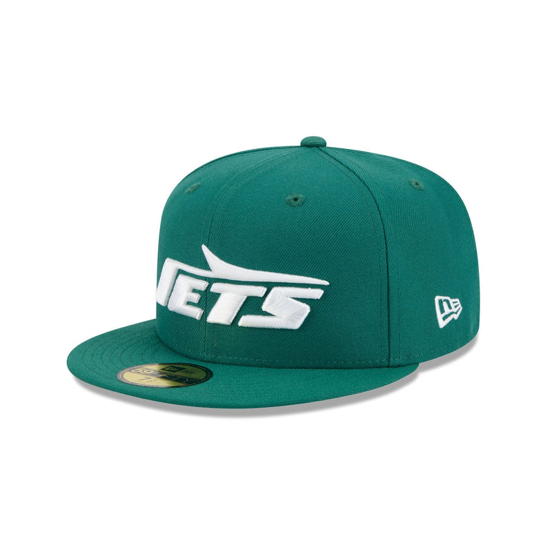 New York Jets Basic Green 59FIFTY Fitted Hat