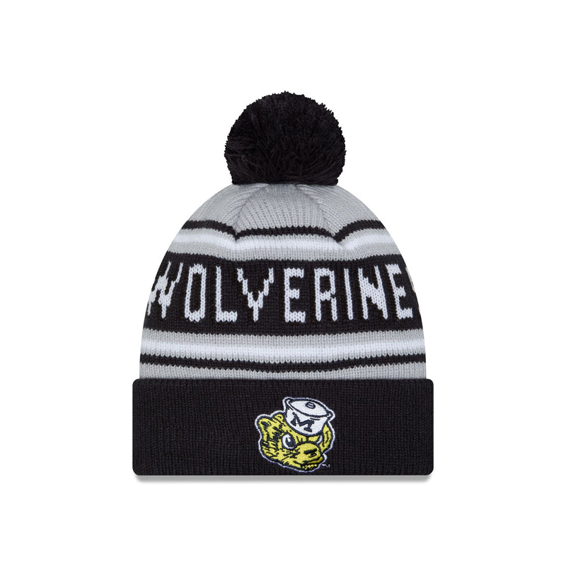 Michigan Wolverines Go-To Pom Knit Hat
