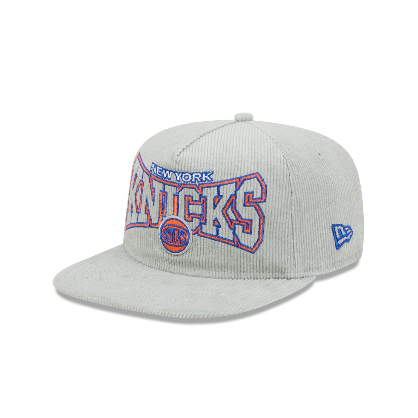 New York Knicks Gray Cord Golfer Hat