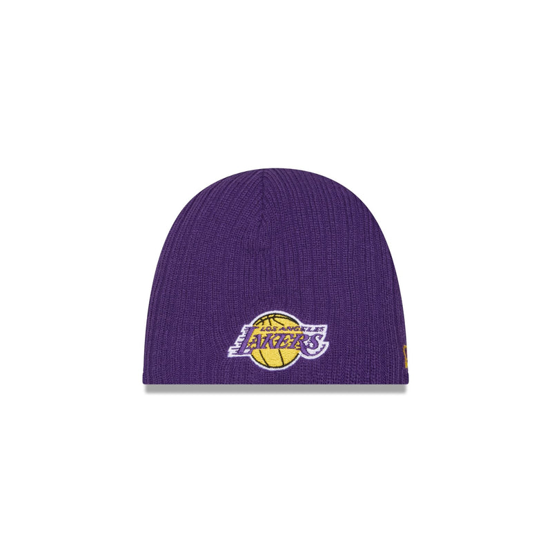 Los Angeles Lakers Mini Fan Kids Skull Knit Hat